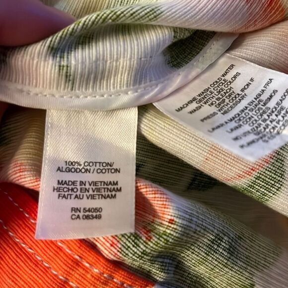 Jones New York Signature Floral Print Full Zip Up Jacket Size M‎ - Picture 4 of 4